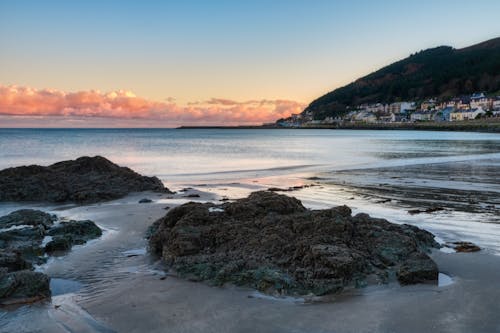 北爱尔兰, 夏天, 岩石海岸 的 免费素材图片