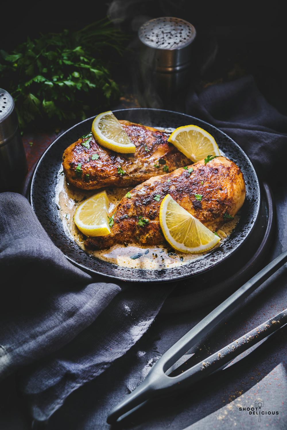 Celery Salt Roasted Chicken