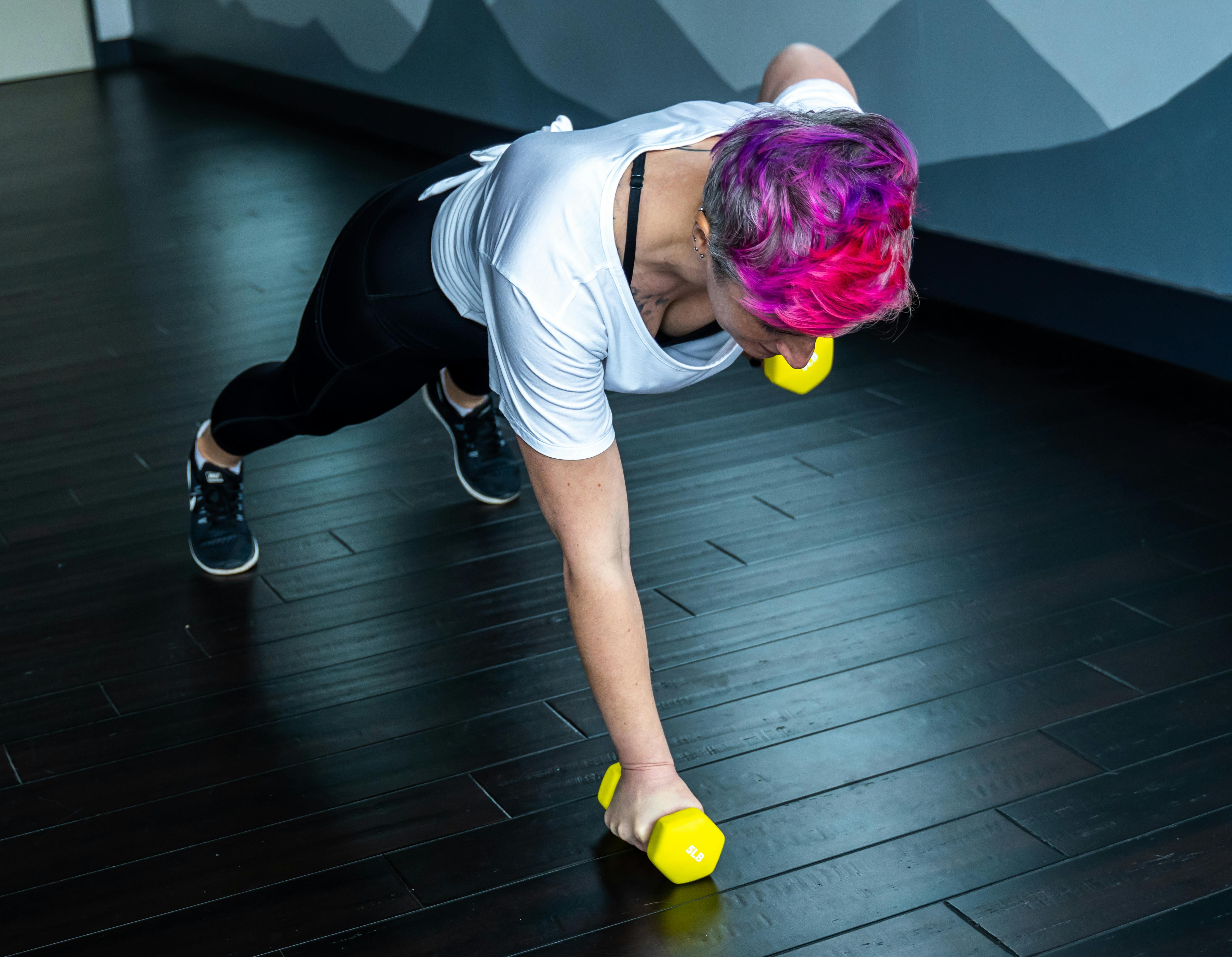 Gentle upper body workout at home