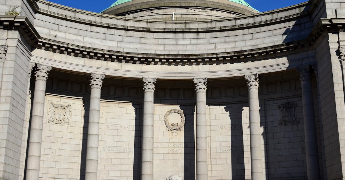 Free stock photo of Aberdeen Scotland Buildings Lion Dome, War Memorial, War Remembrance Day Soldiers
