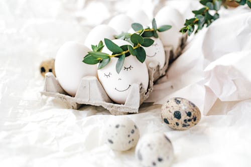 DIY Painted Easter Emoji Eggs