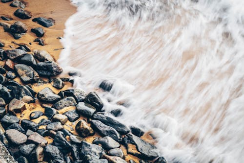 Free stock photo of beach, beach waves