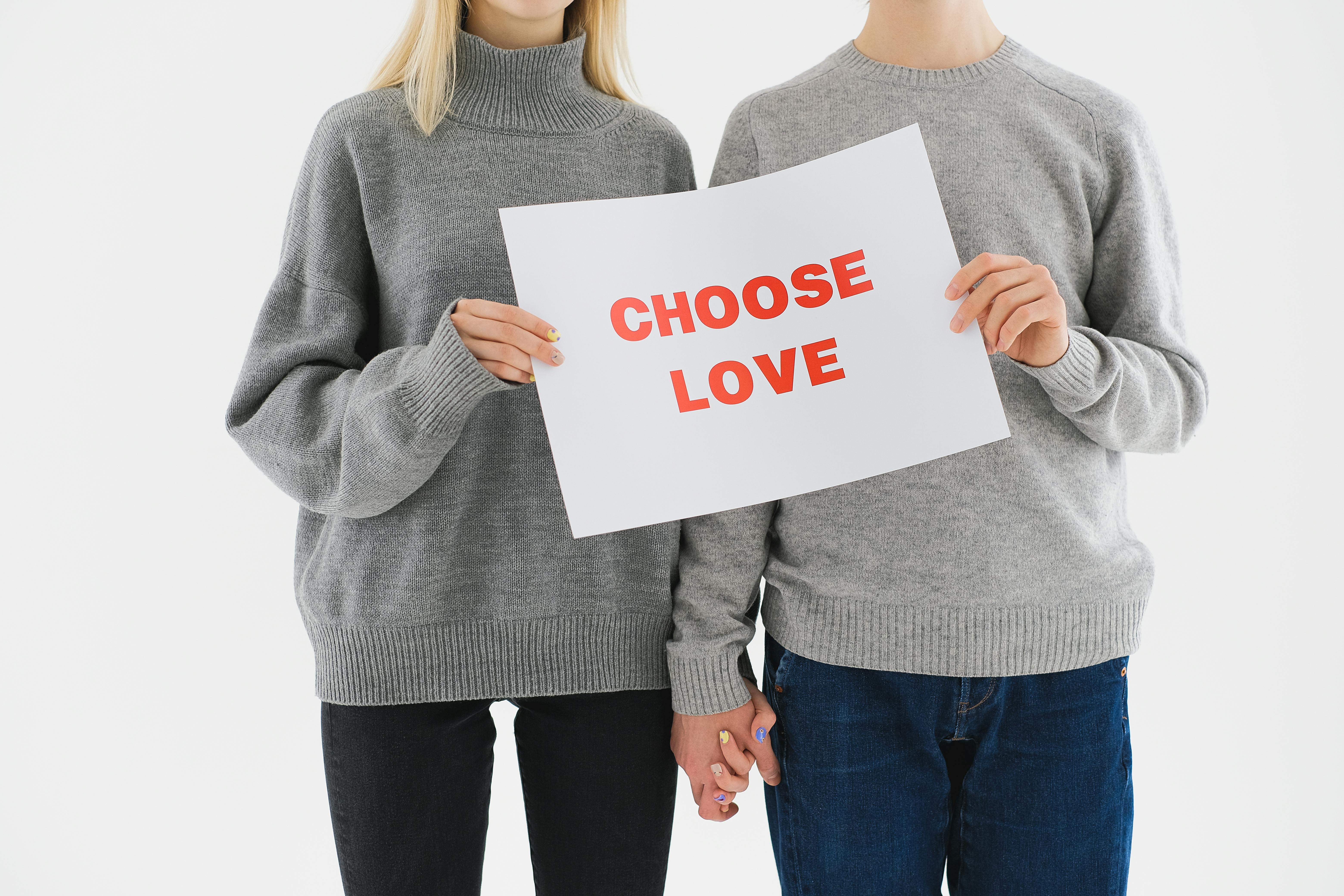 Choose discount love sweater