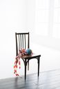 A Globe on a Wooden Chair