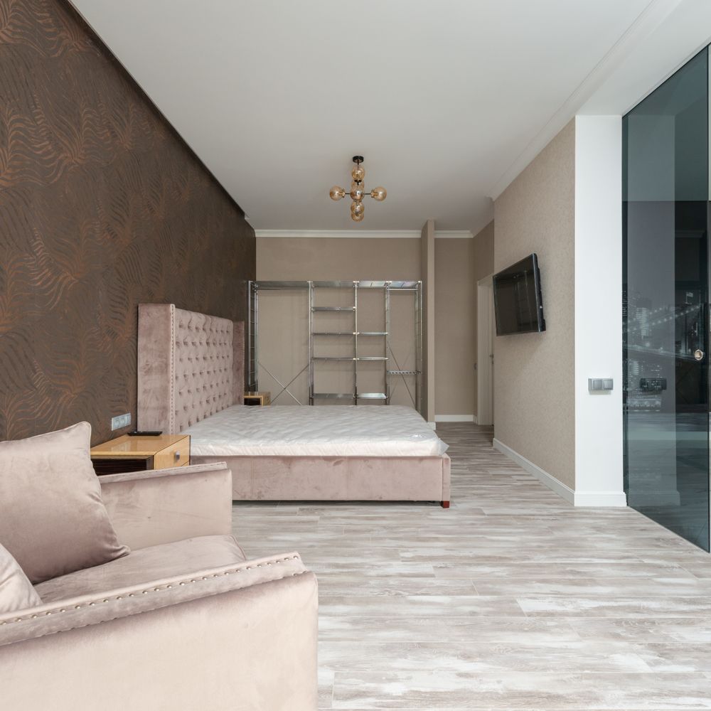 Wallpapering in South Norwood — surfaces prepped and cut in by hand