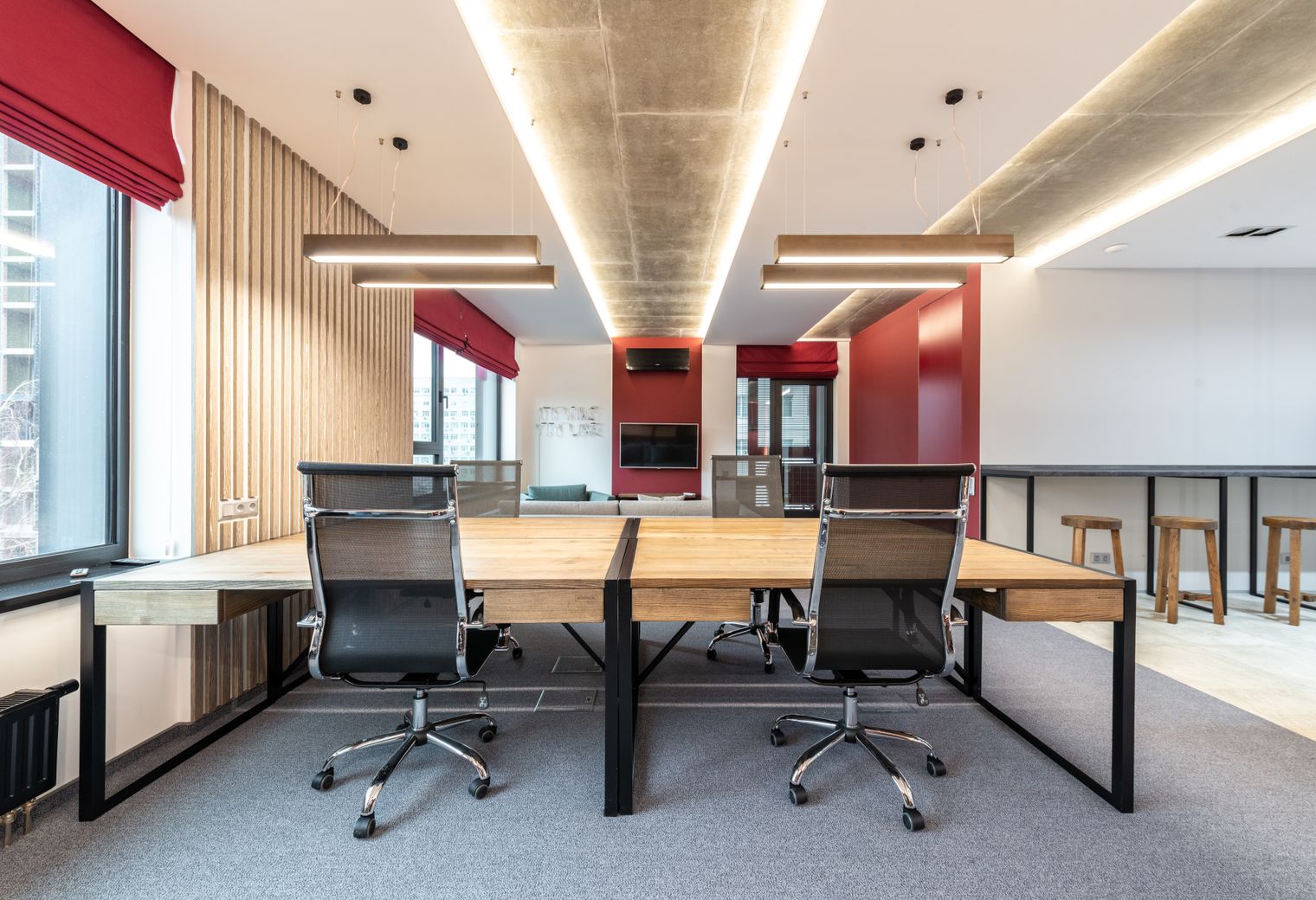 Darenth — office relocation team moving desks and equipment