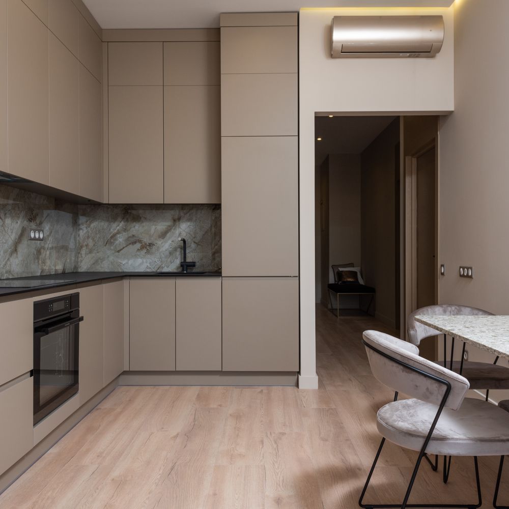 Kitchen Spraying in Ratcliff — the finished result after a professional repaint