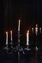 White Lighted Candles