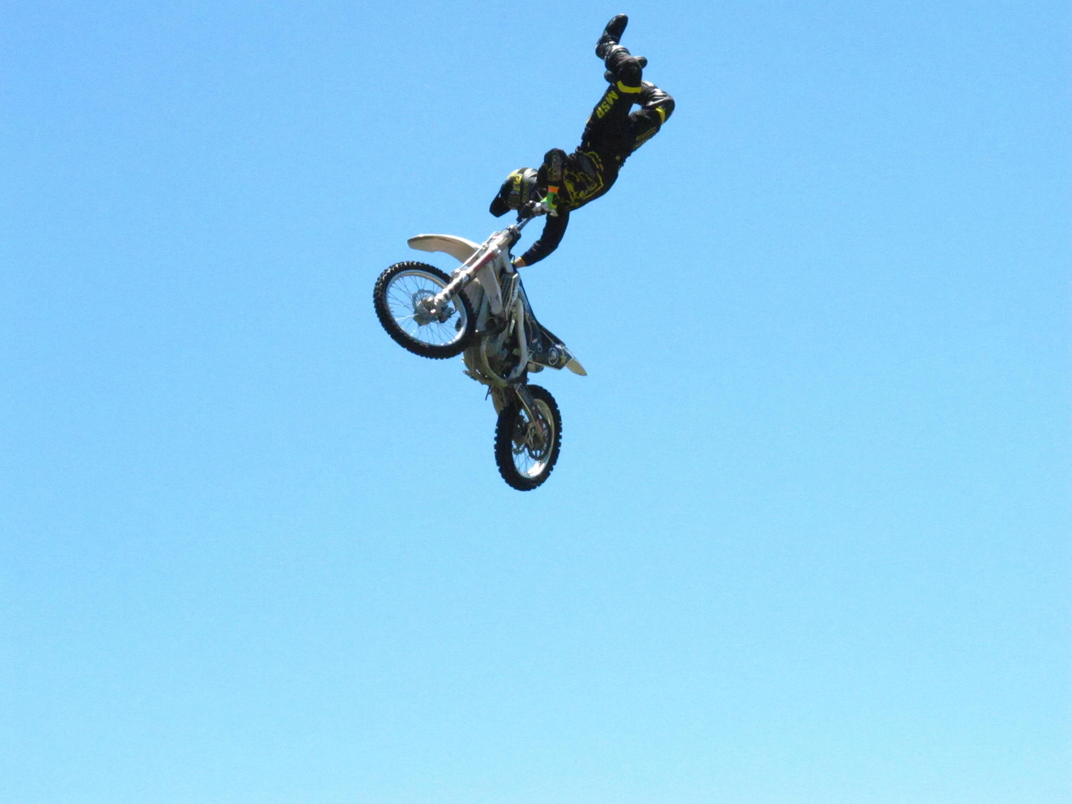 Free stock photo of motorcycle, motorcycle stunt, san diego fair