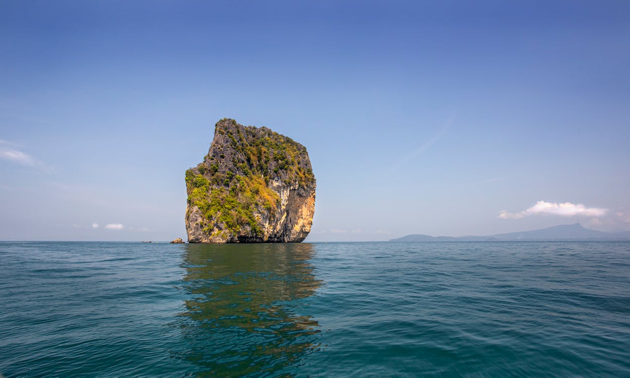 A Rock Formation on the Sea