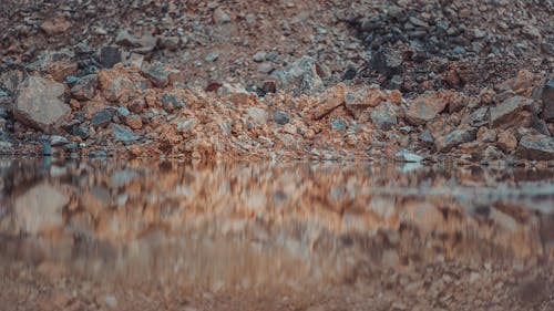 Body of Water And Rocks