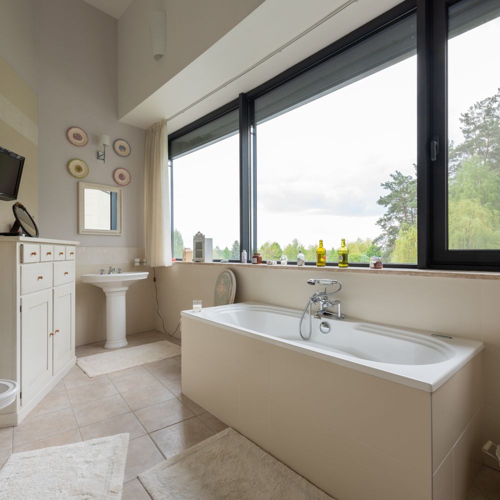 uPVC Spraying in Southall — a freshly painted, spotless finish