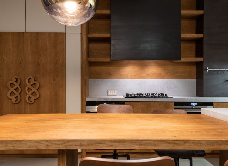 Interior Of A Domestic Kitchen 