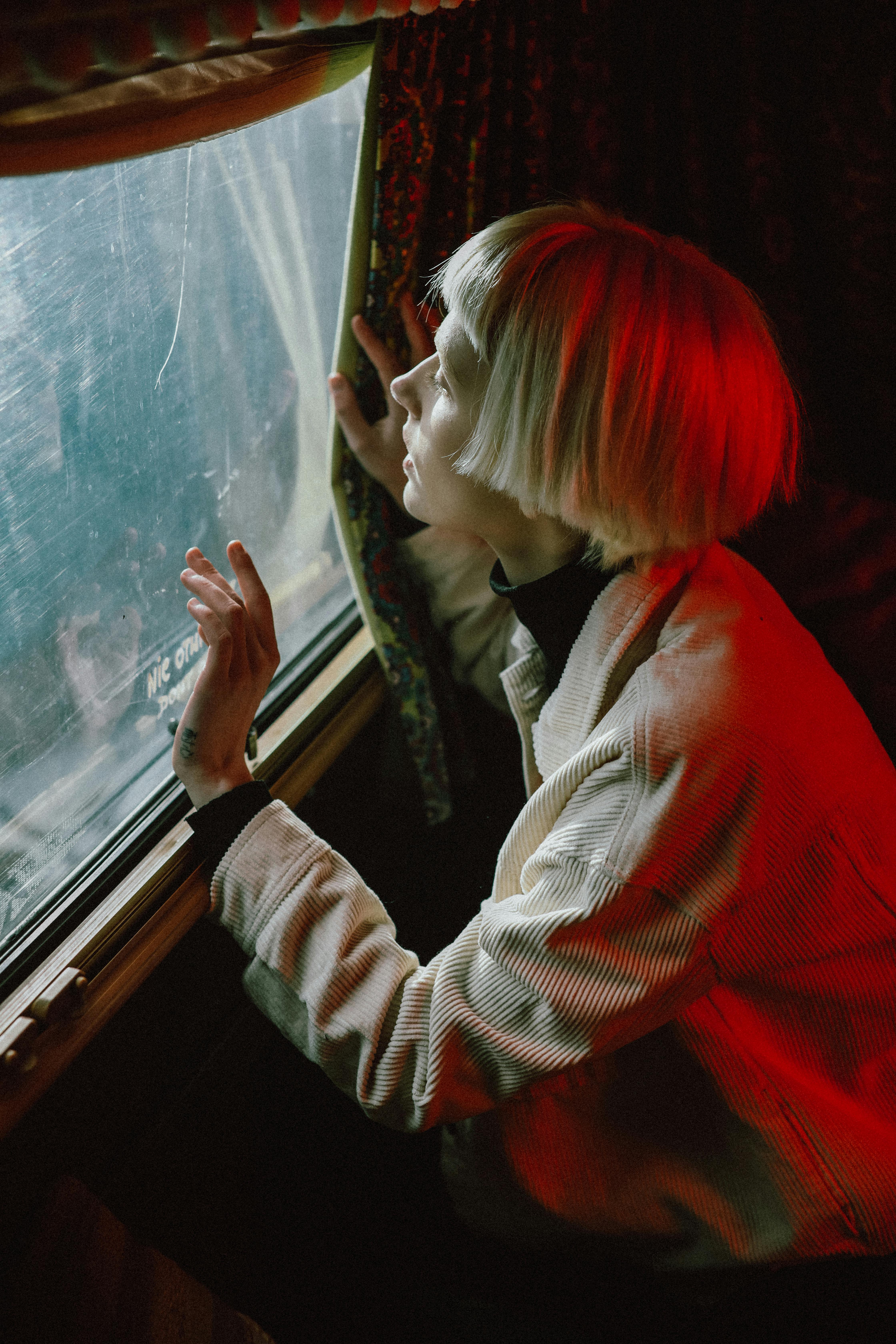 Free stock photo of adult, art, bleached hair