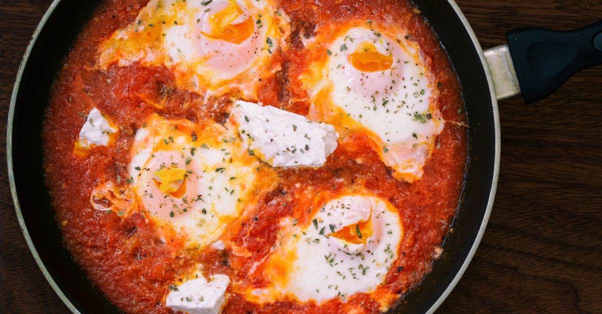 Shakshuka with Feta