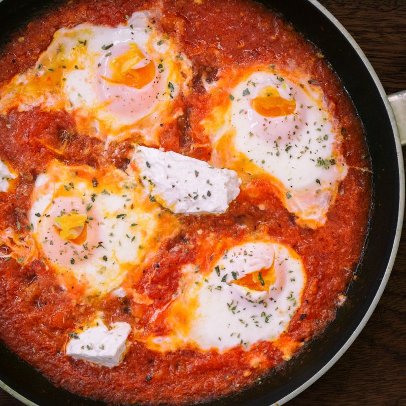Shakshuka with Feta