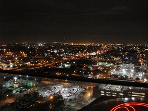夜のヒューストンの無料の写真素材