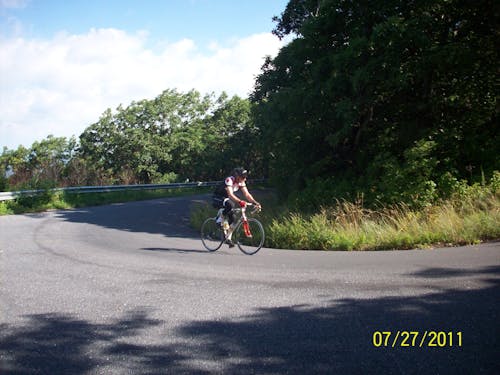 Free stock photo of climbing, cyclist, reddish knob