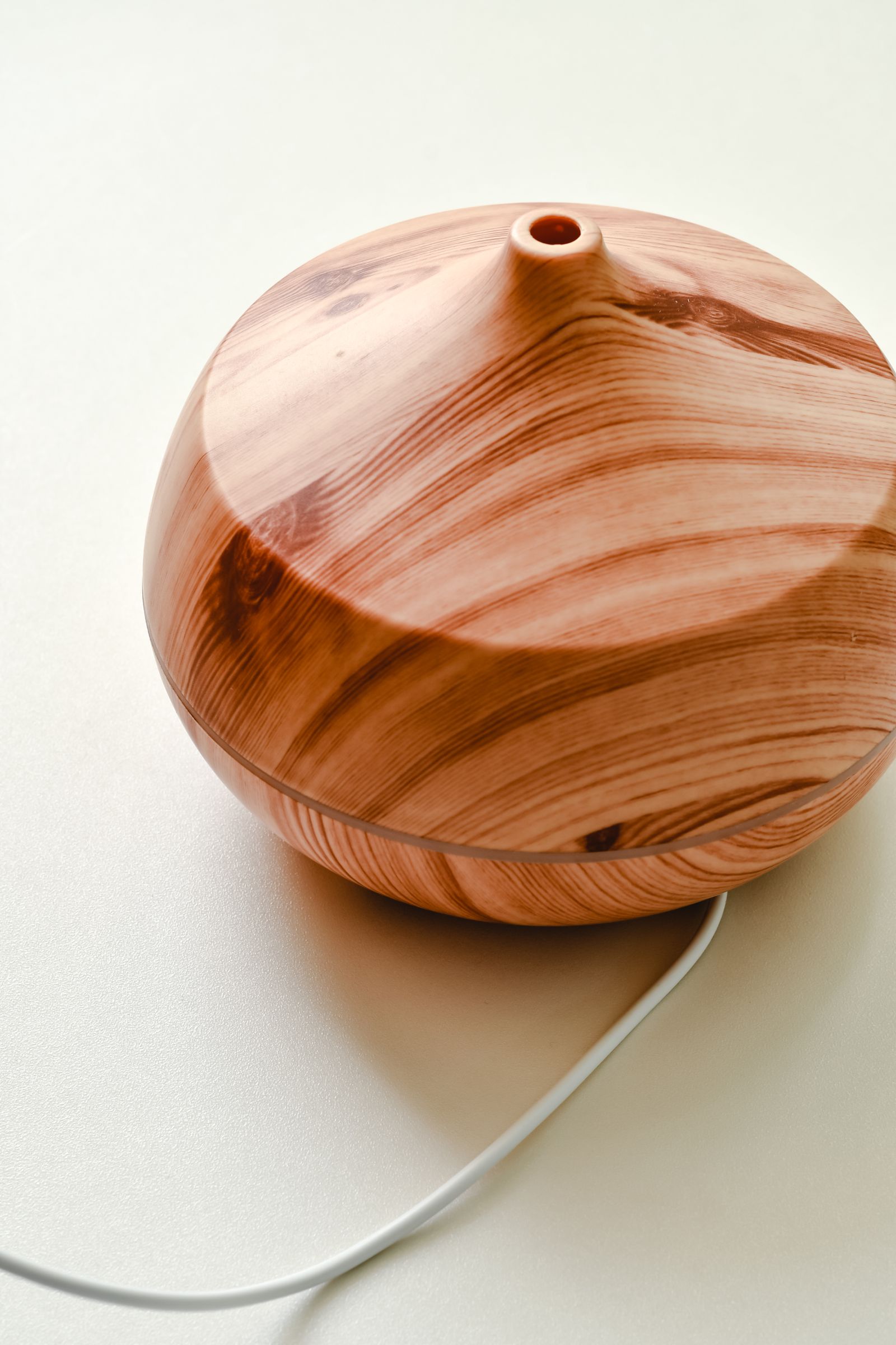 Essential oil diffuser on table