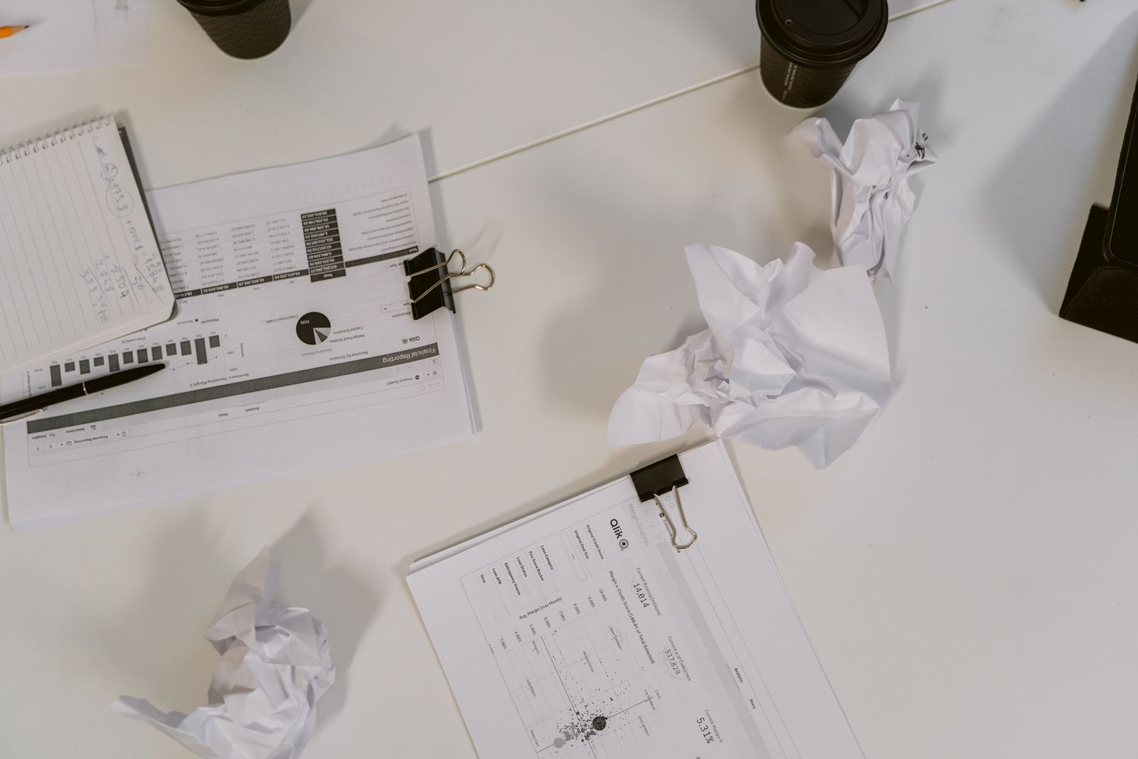 Disorganised business workspace showing the hidden cost of ad-hoc coordination