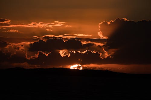 Бесплатное стоковое фото с вечер, живописный, закат