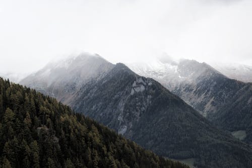 Kostenlos Berggipfel Landschaft Stock-Foto