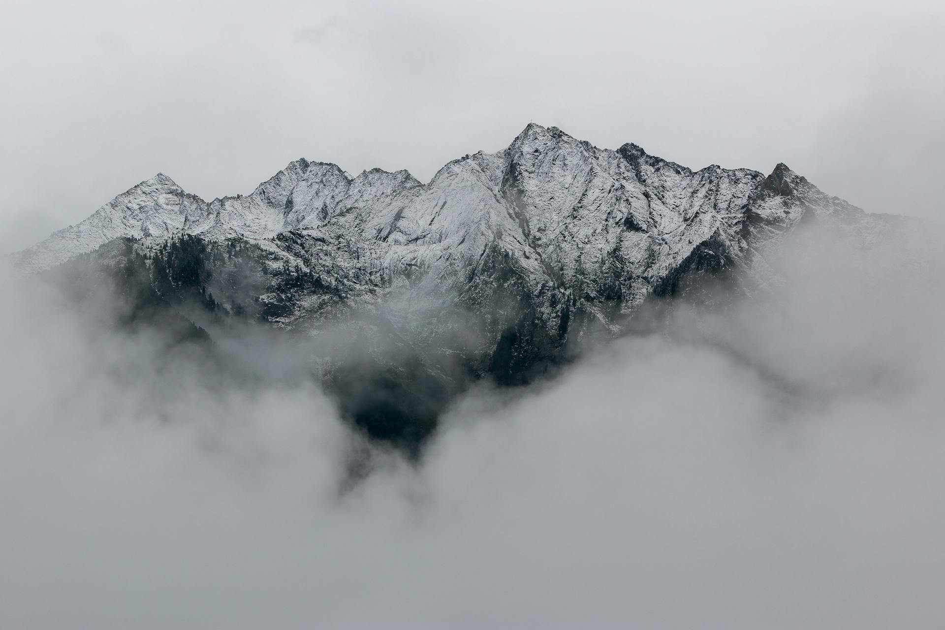 Landscape Photography of Mountains Covered in Snow