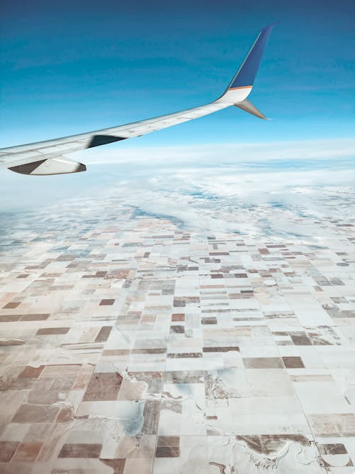 Foto d'estoc gratuïta de ala de l'avió, avió, avions