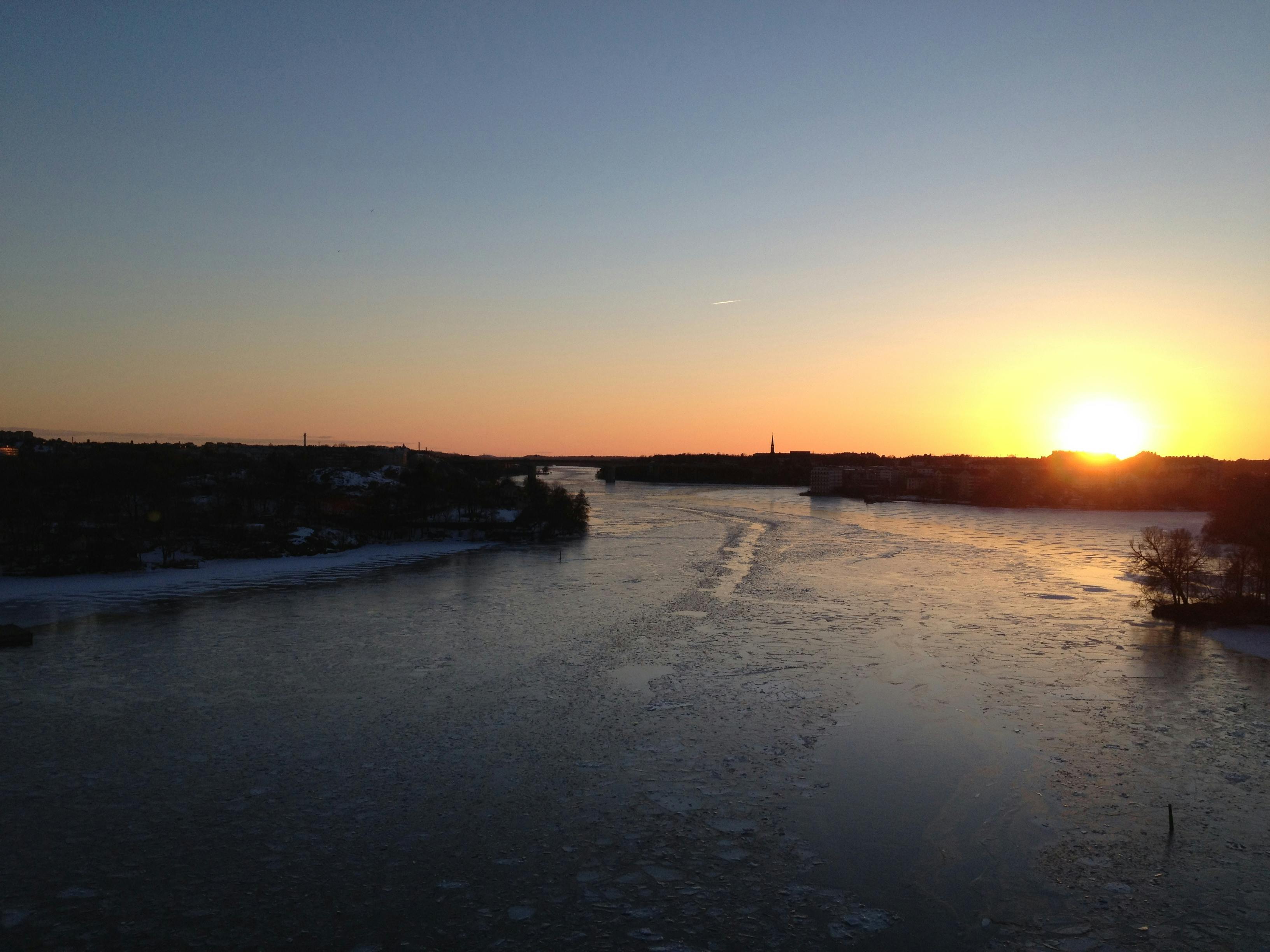 Free stock photo of ice, inlet, stockholm