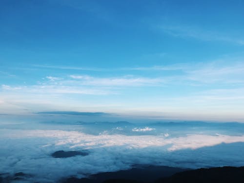 空の航空写真