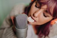 A Woman Making a Cracking Sound Effect
