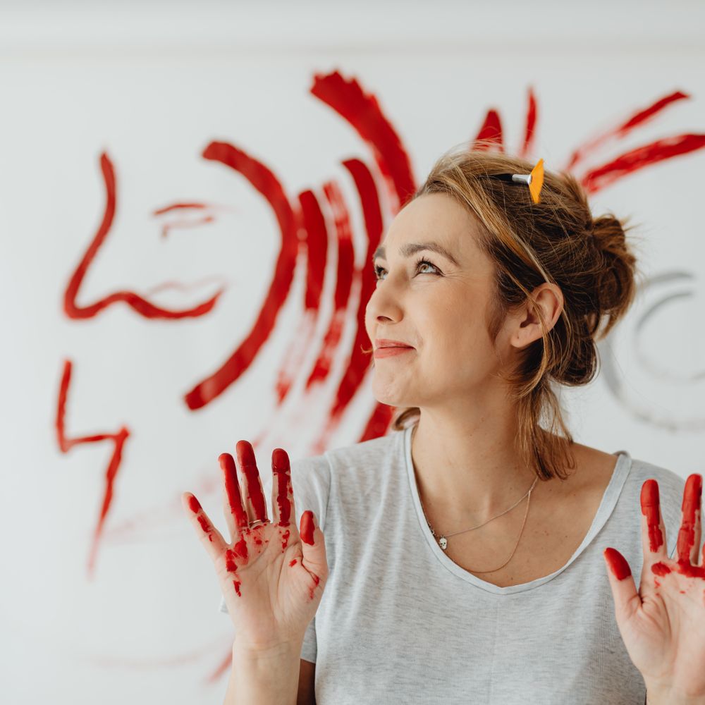 Interior Painting in Stratford — a decorator at work mid-project