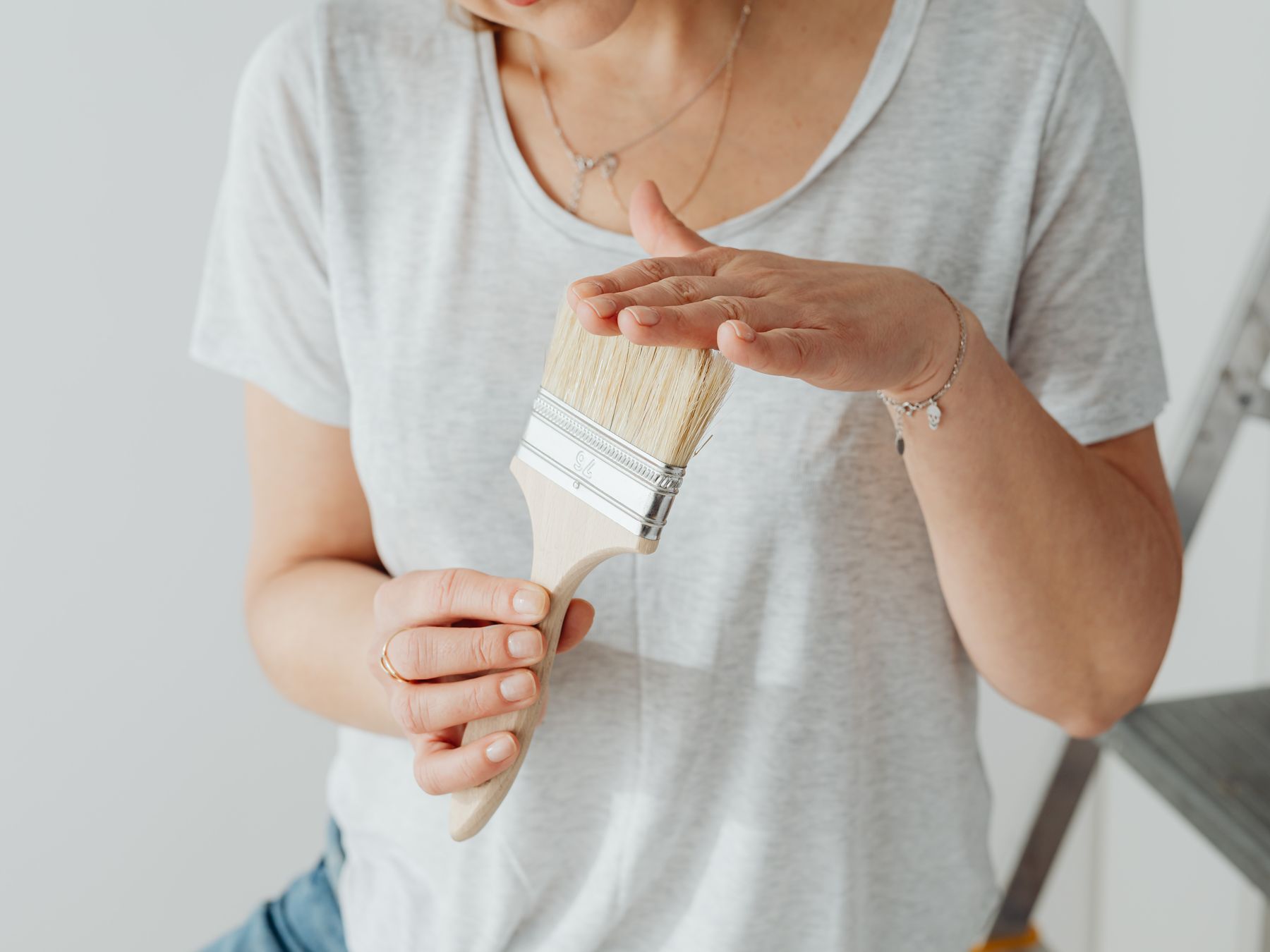 Painters and Decorators in Barnsbury — surfaces prepped and cut in by hand