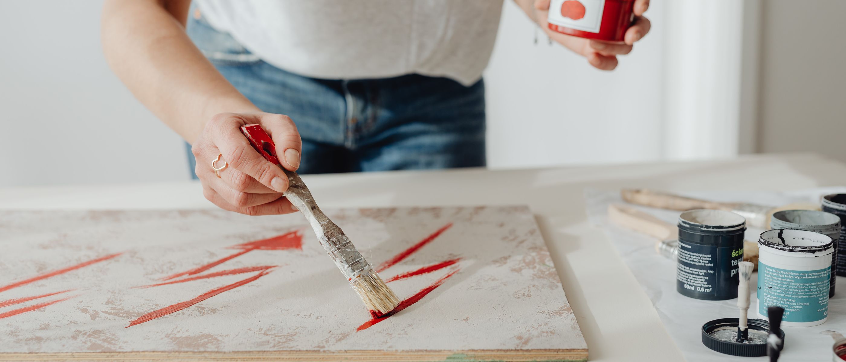 Painters and Decorators in Aldgate — woodwork brushed to a crisp, smooth line