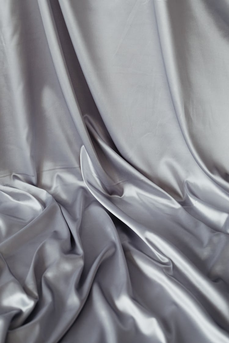 Close-up Of Luxury Fabric Texture