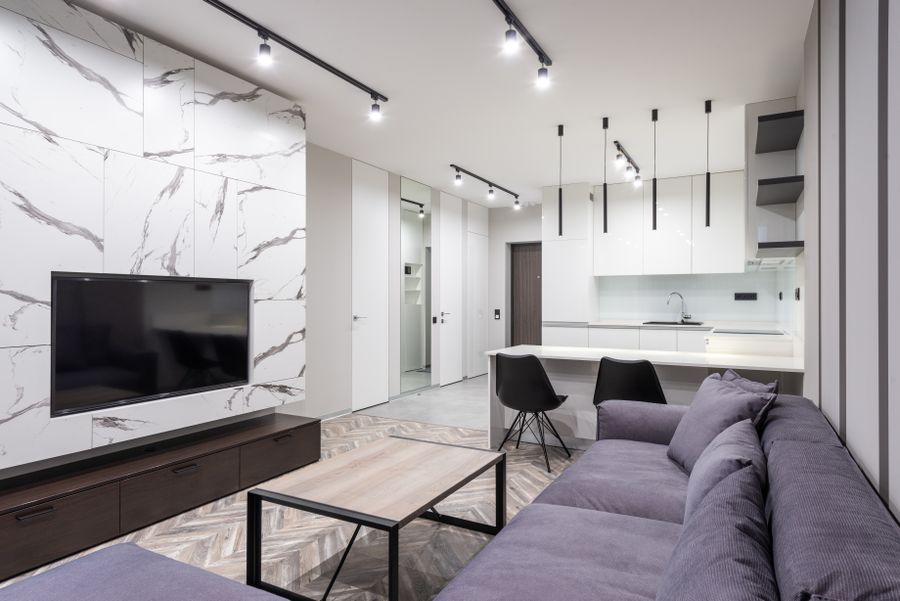 Moderne open keuken