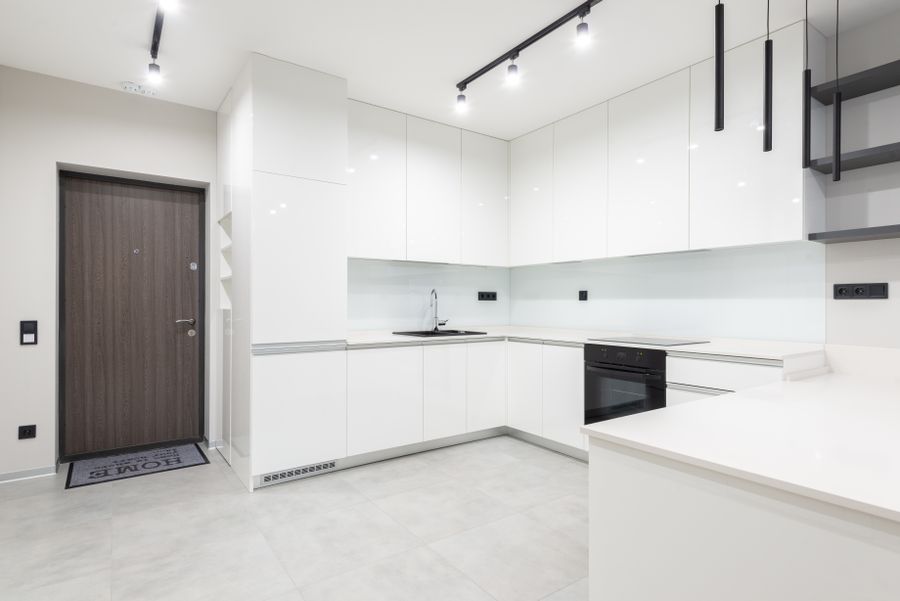 White kitchen