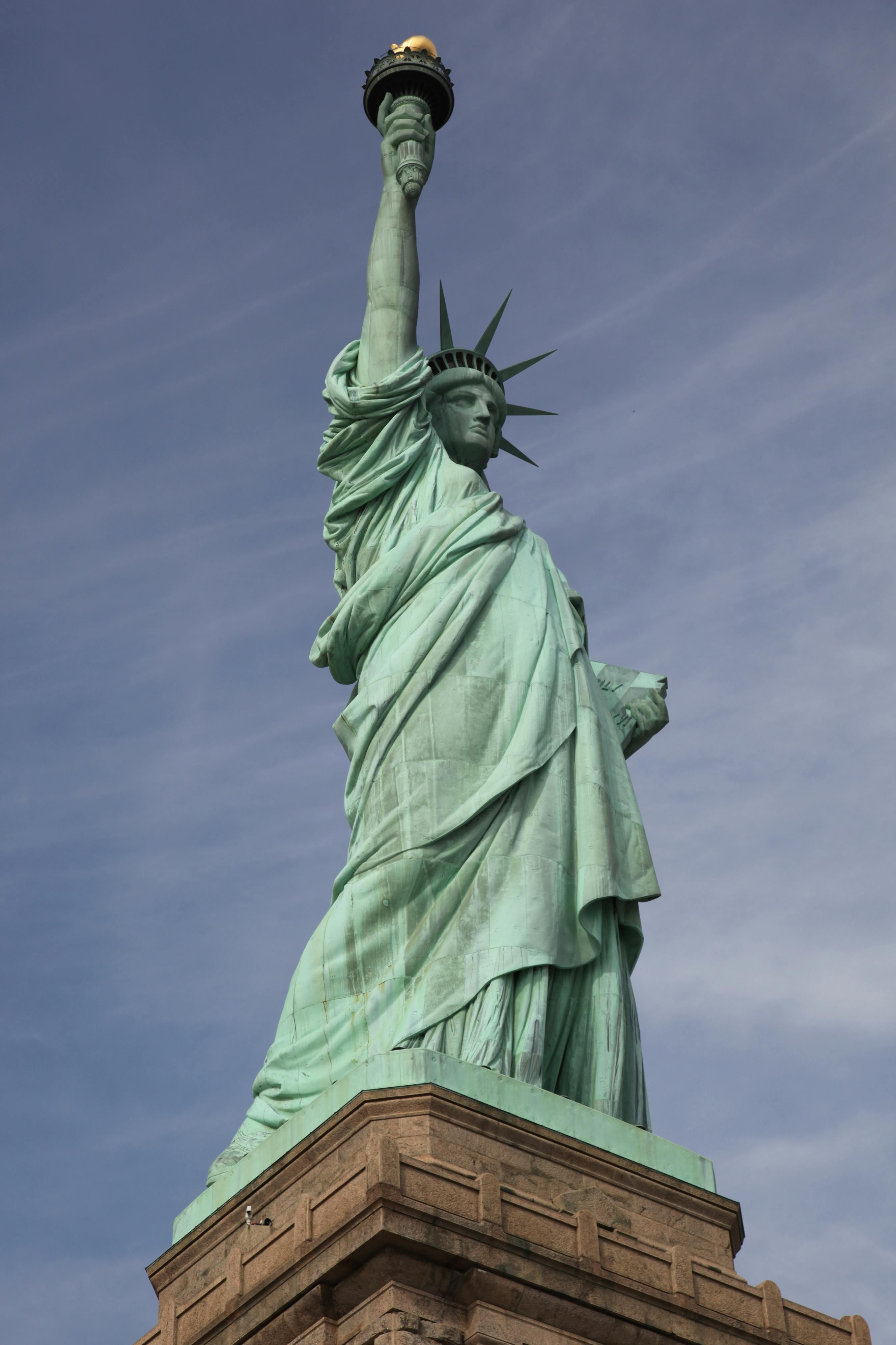 Una statua della libertà fotografia stock editoriale. Immagine di tema -  214203558