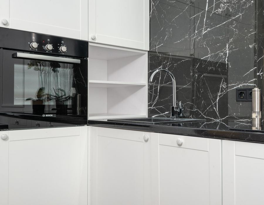 Two-Tone Cabinets in an Orange County kitchen