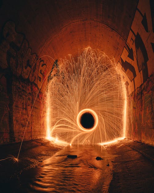 Fire performance in dark tunnel