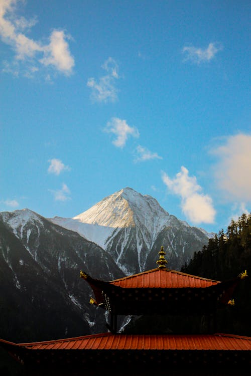 Mountain Under Blue Sky