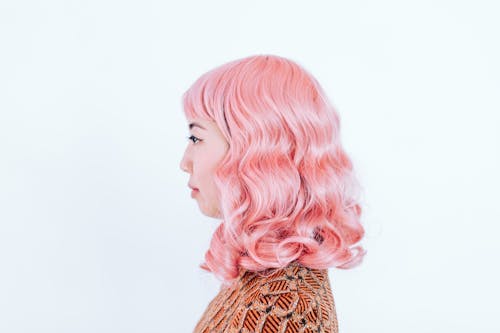 かつら, スタジオ撮影, ピンクの髪の無料の写真素材
