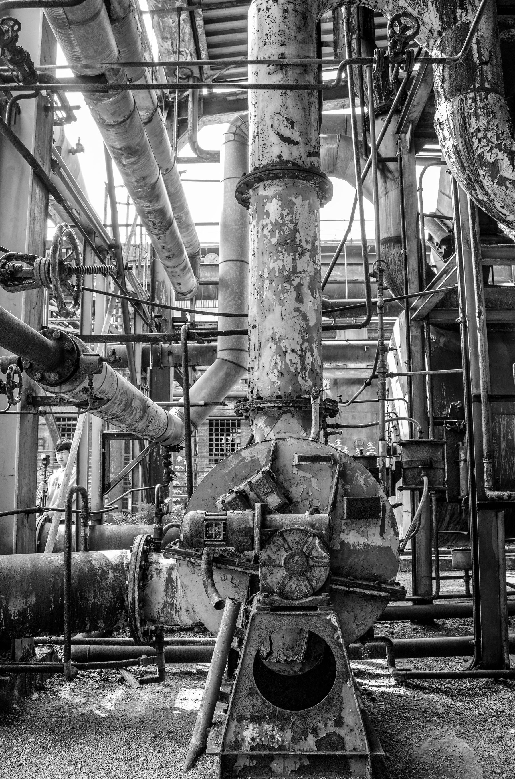Industrial machinery and pipework