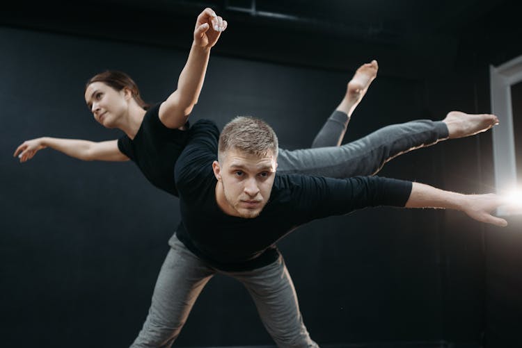 Man Carrying The Woman At His Back 