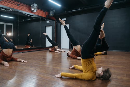 People Dancing at a Studio