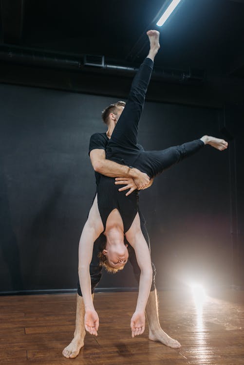 A Man and Woman Dancing