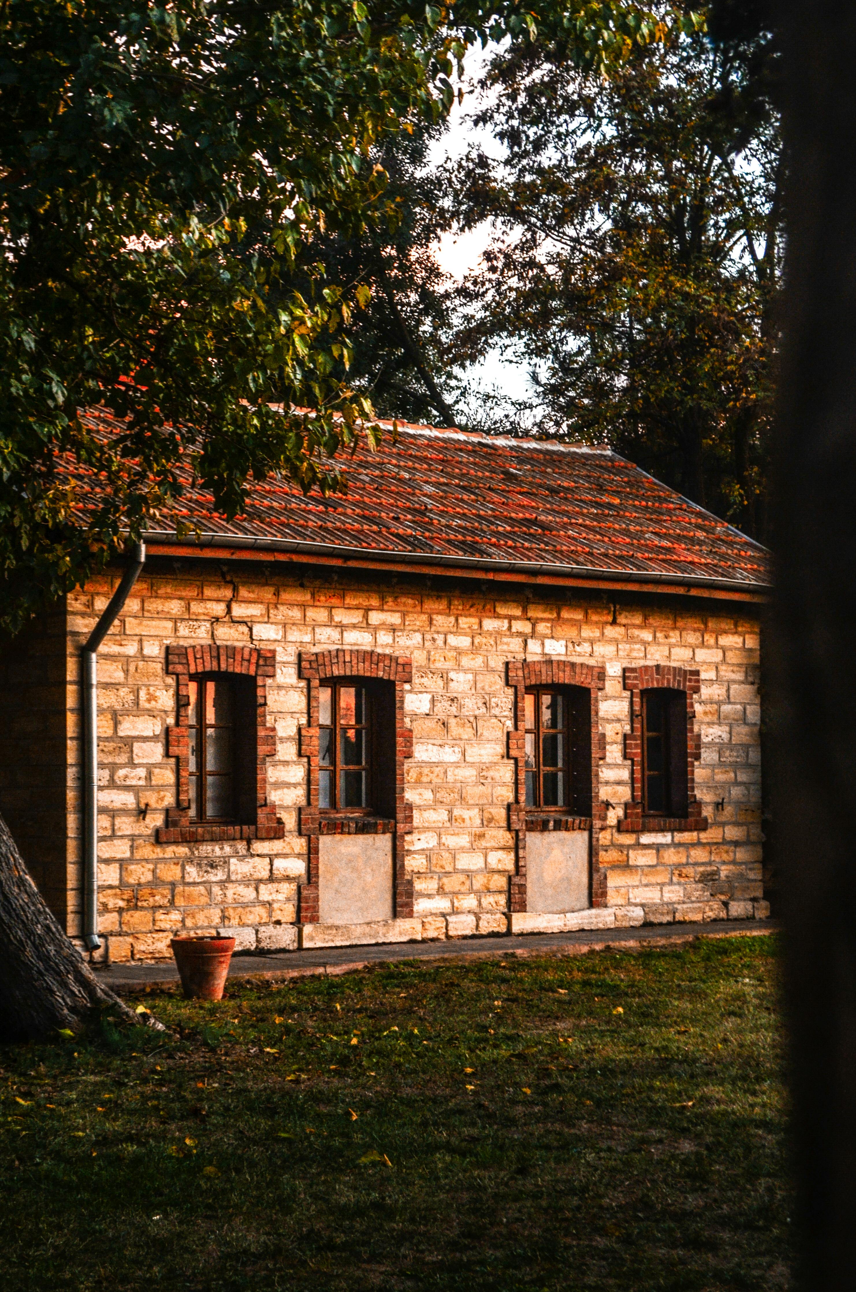 old small stone houses