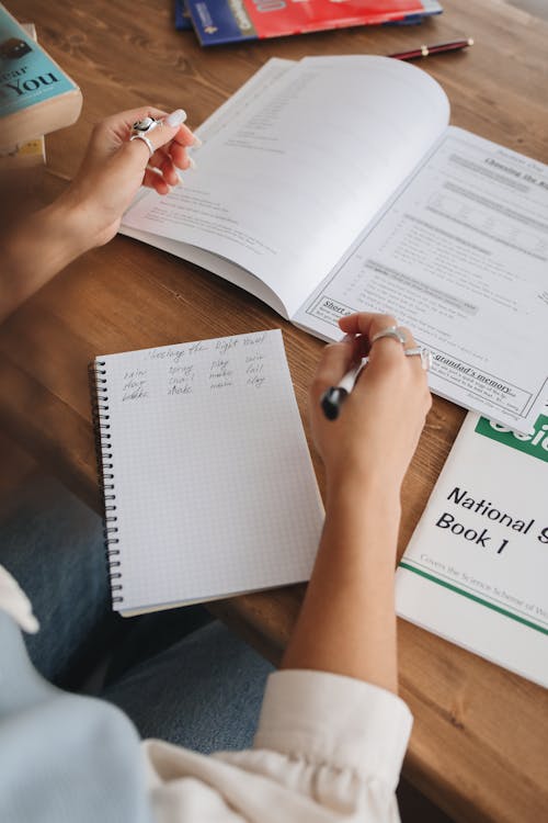 Student Doing Her Homework · Free Stock Photo