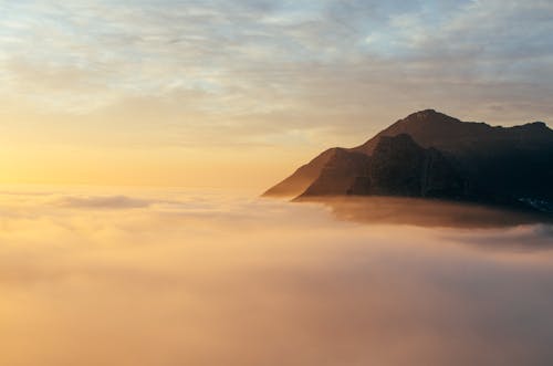 Základová fotografie zdarma na téma hory, nad mraky, obloha