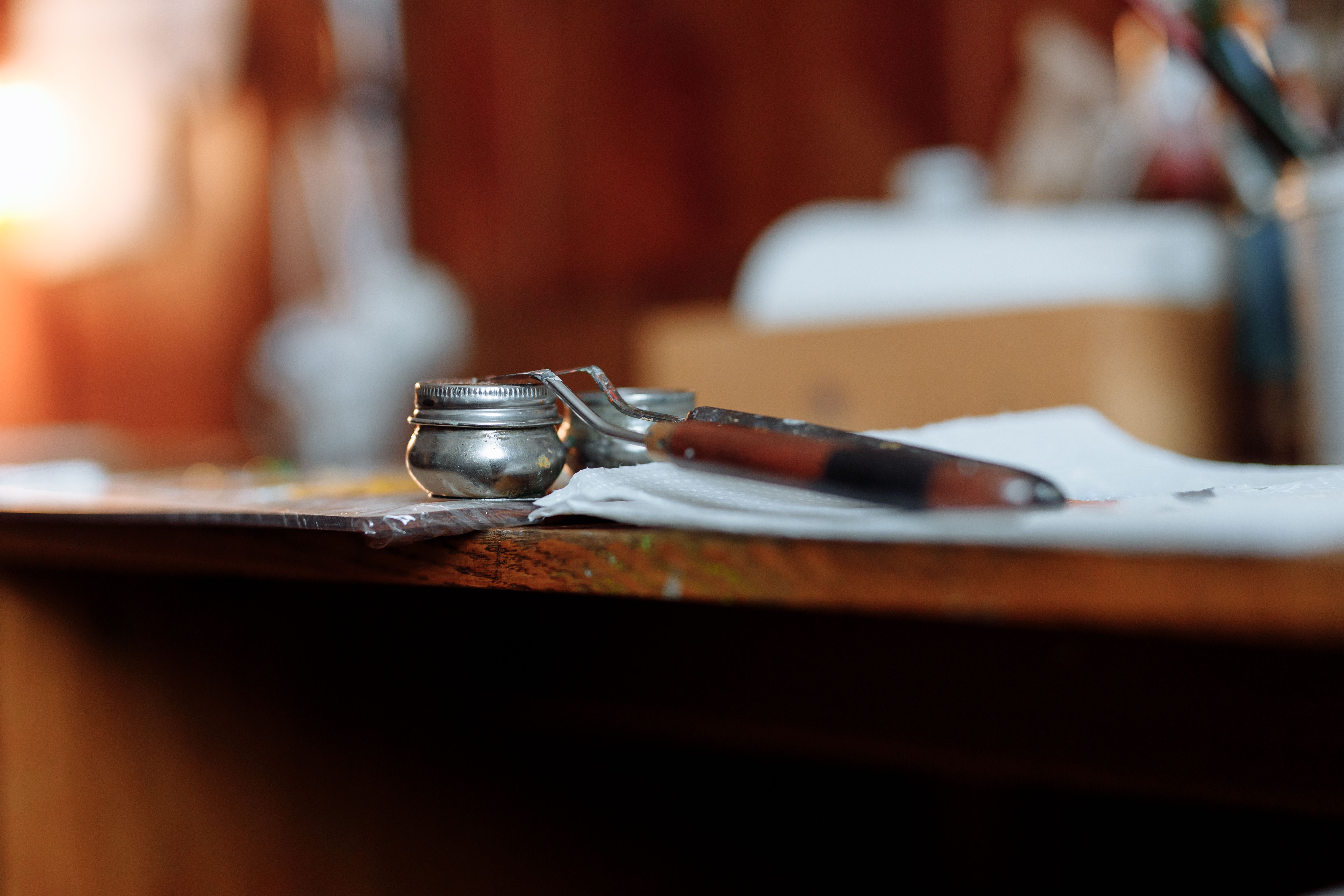 Commercial Decorating in Gallows Corner — woodwork brushed to a crisp, smooth line